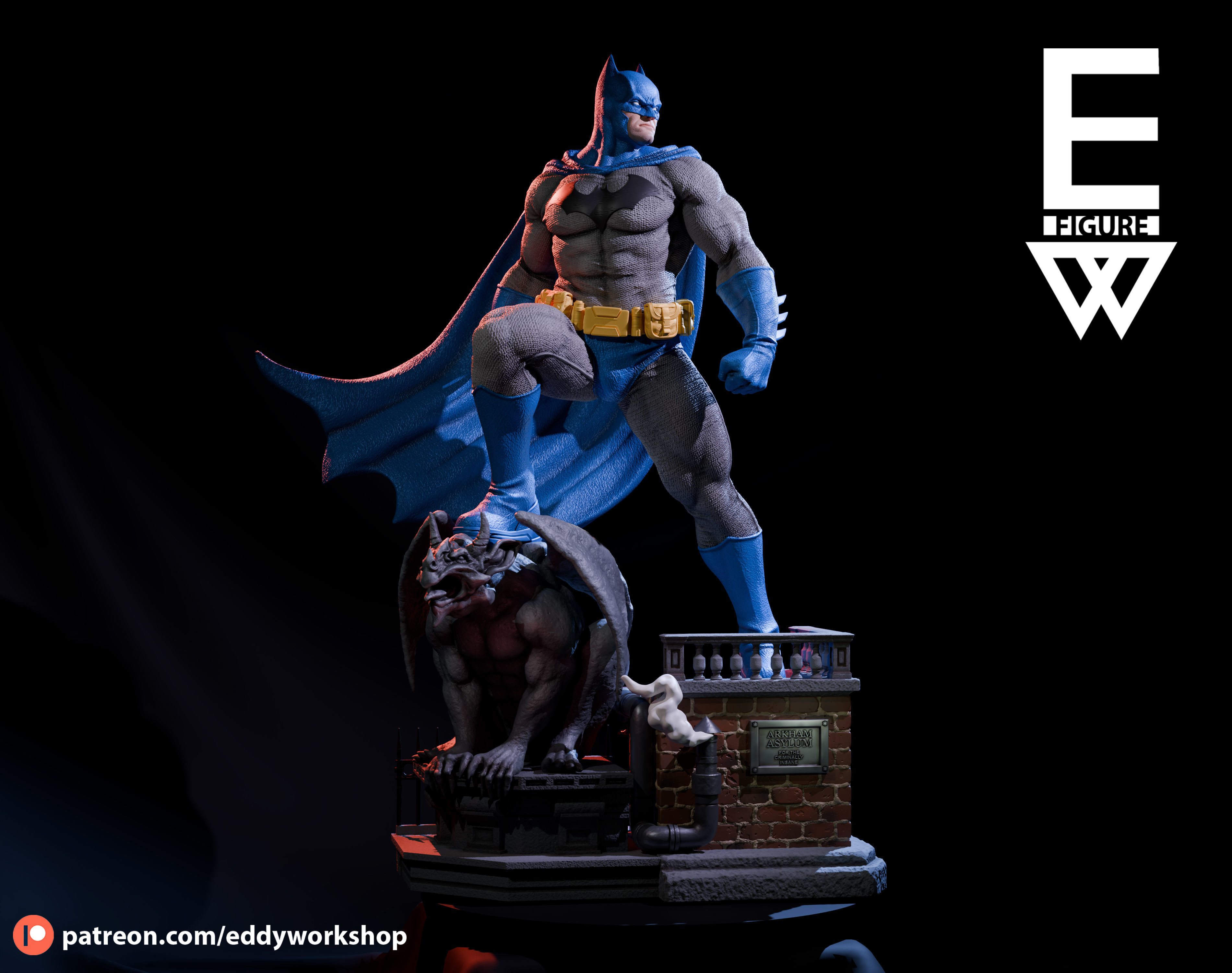Batman - 3D STL READY TO PRINT 3D print model_1