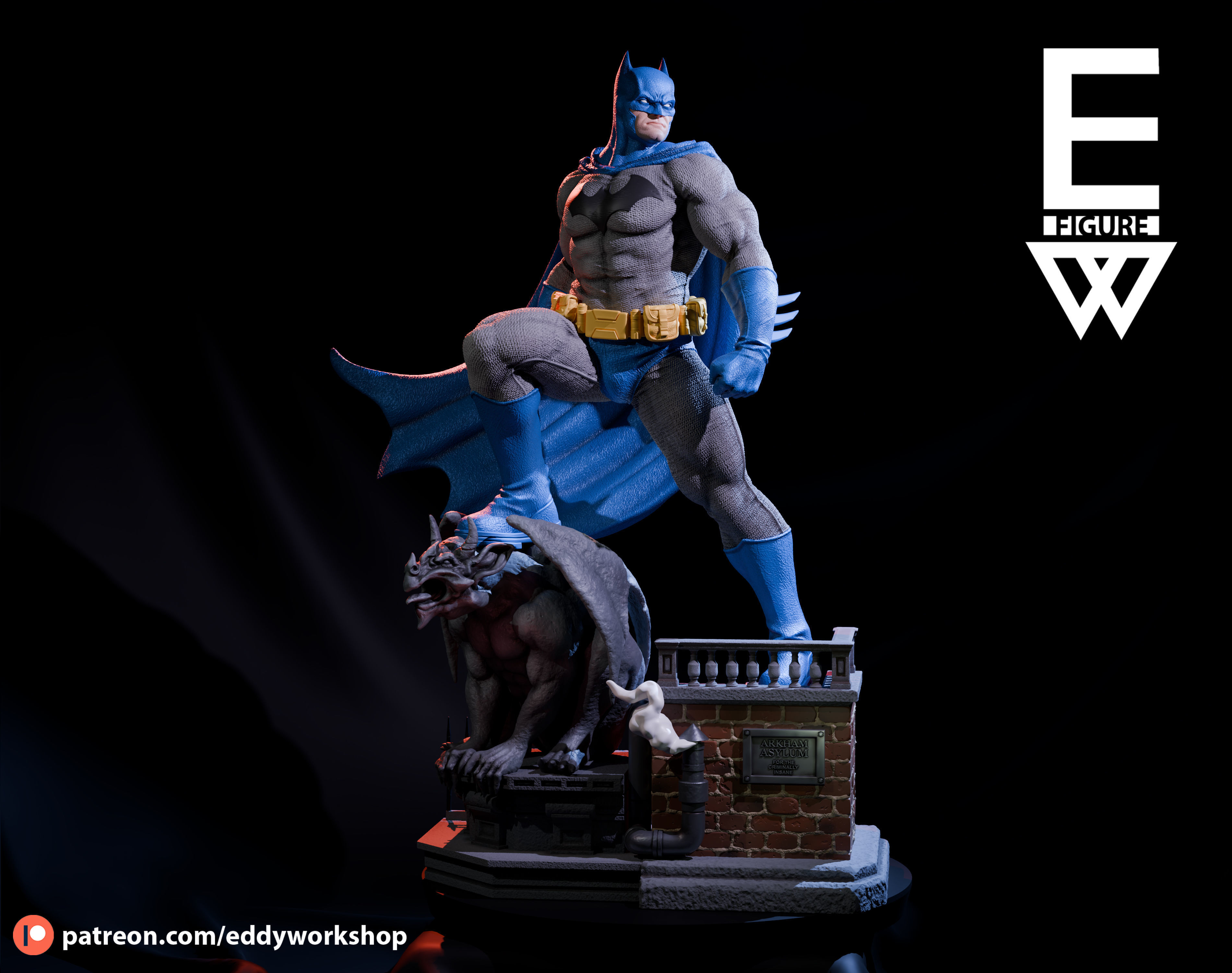 Batman - 3D STL READY TO PRINT 3D print model_4