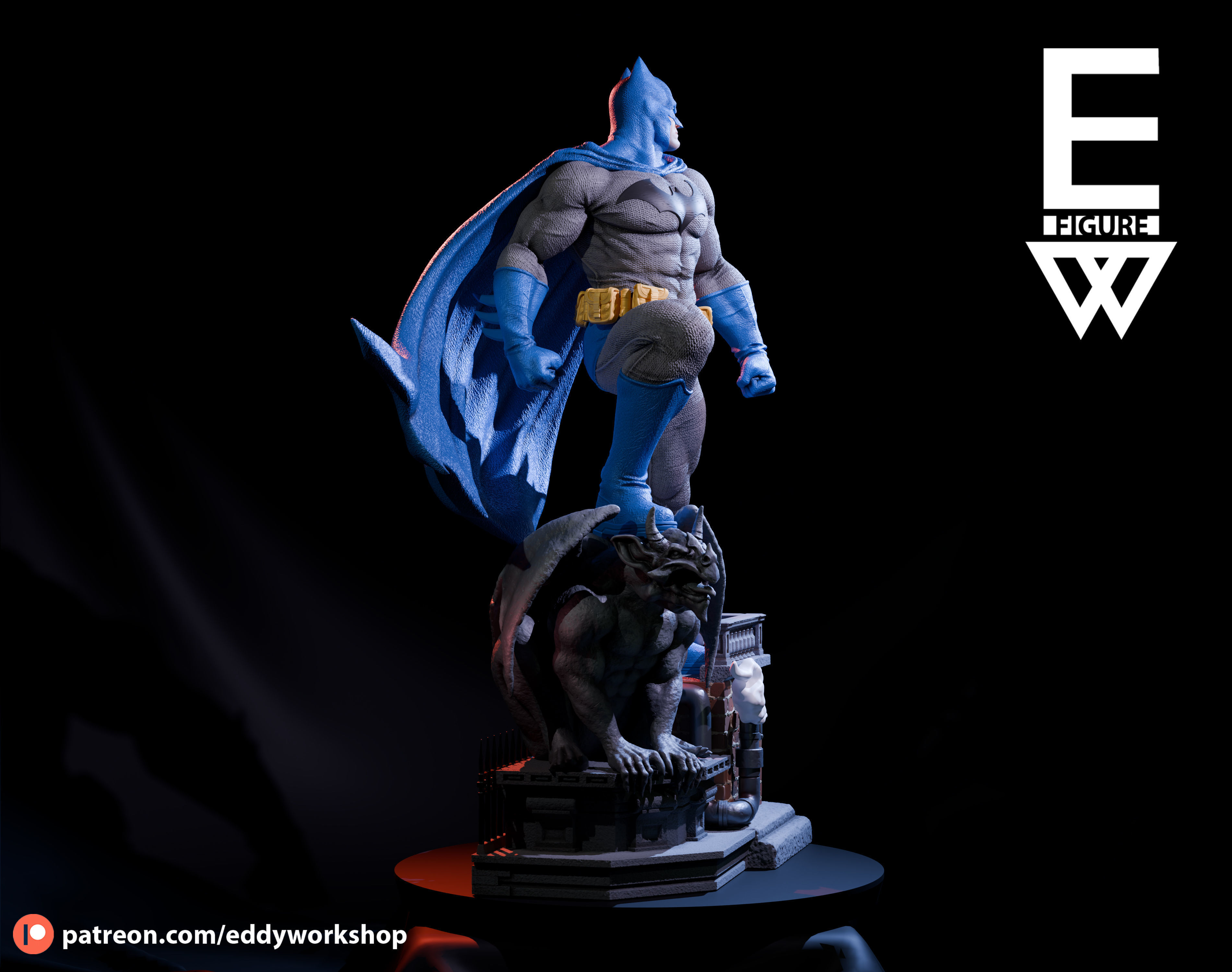 Batman - 3D STL READY TO PRINT 3D print model_5