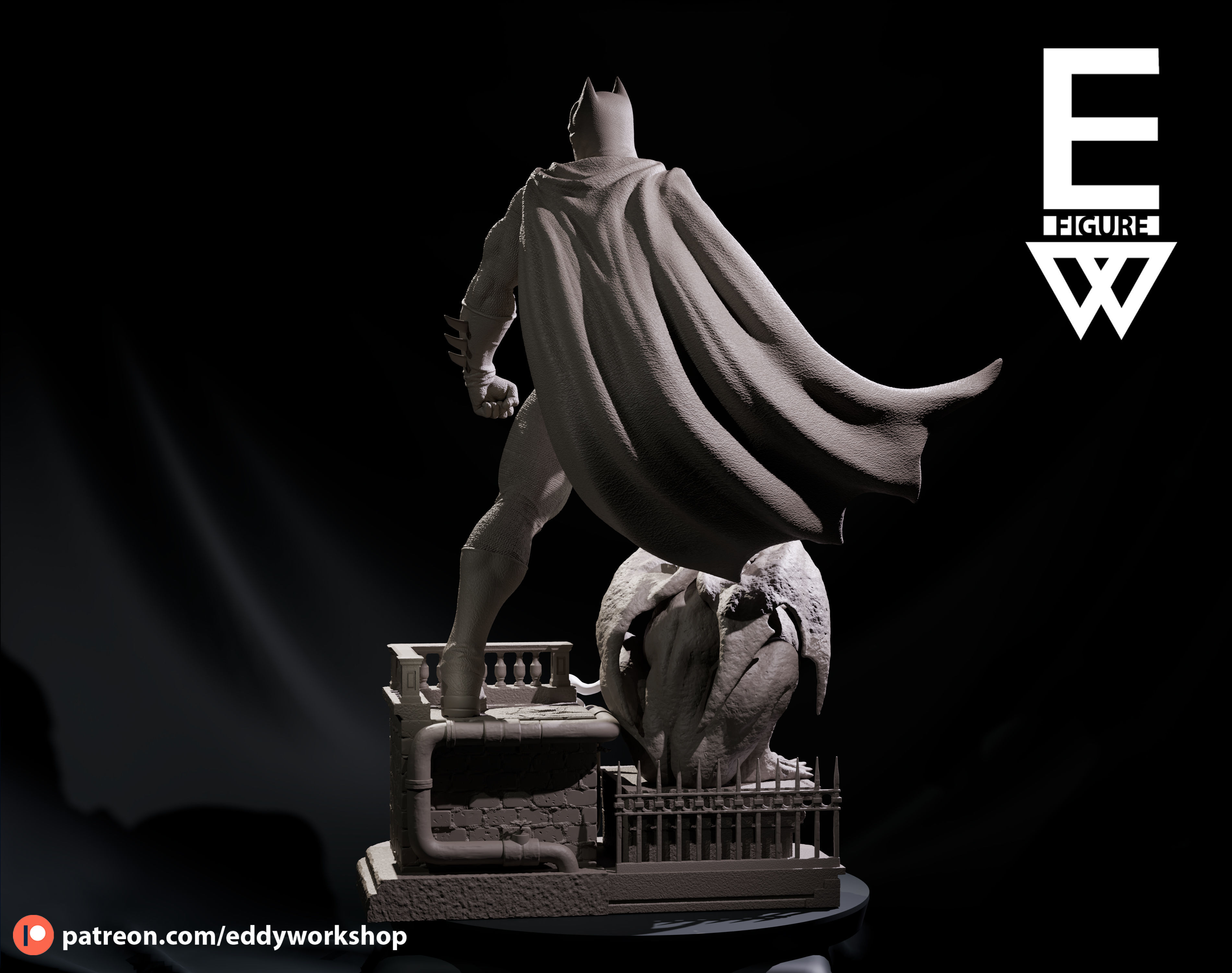 Batman - 3D STL READY TO PRINT 3D print model_12