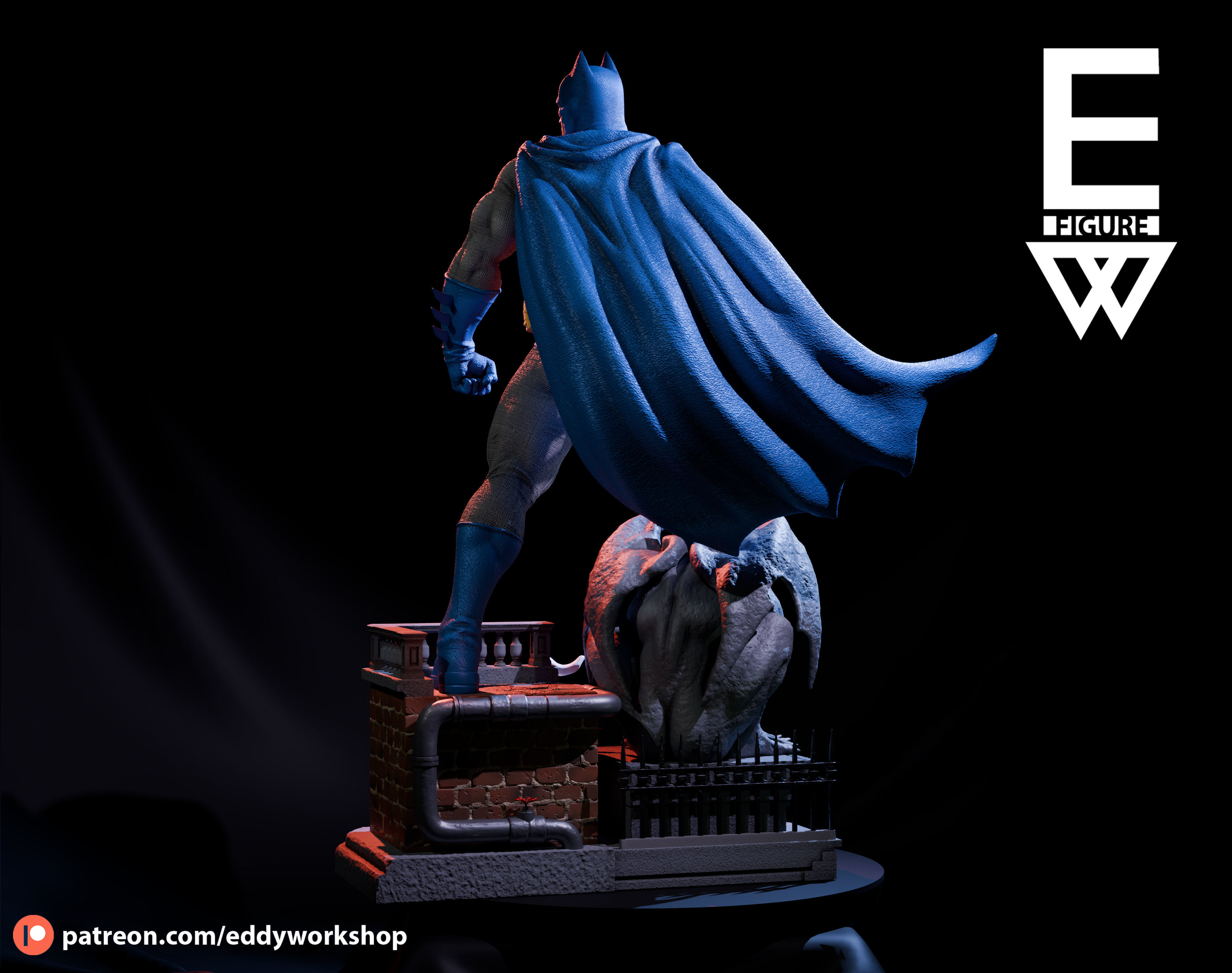 Batman - 3D STL READY TO PRINT 3D print model_7
