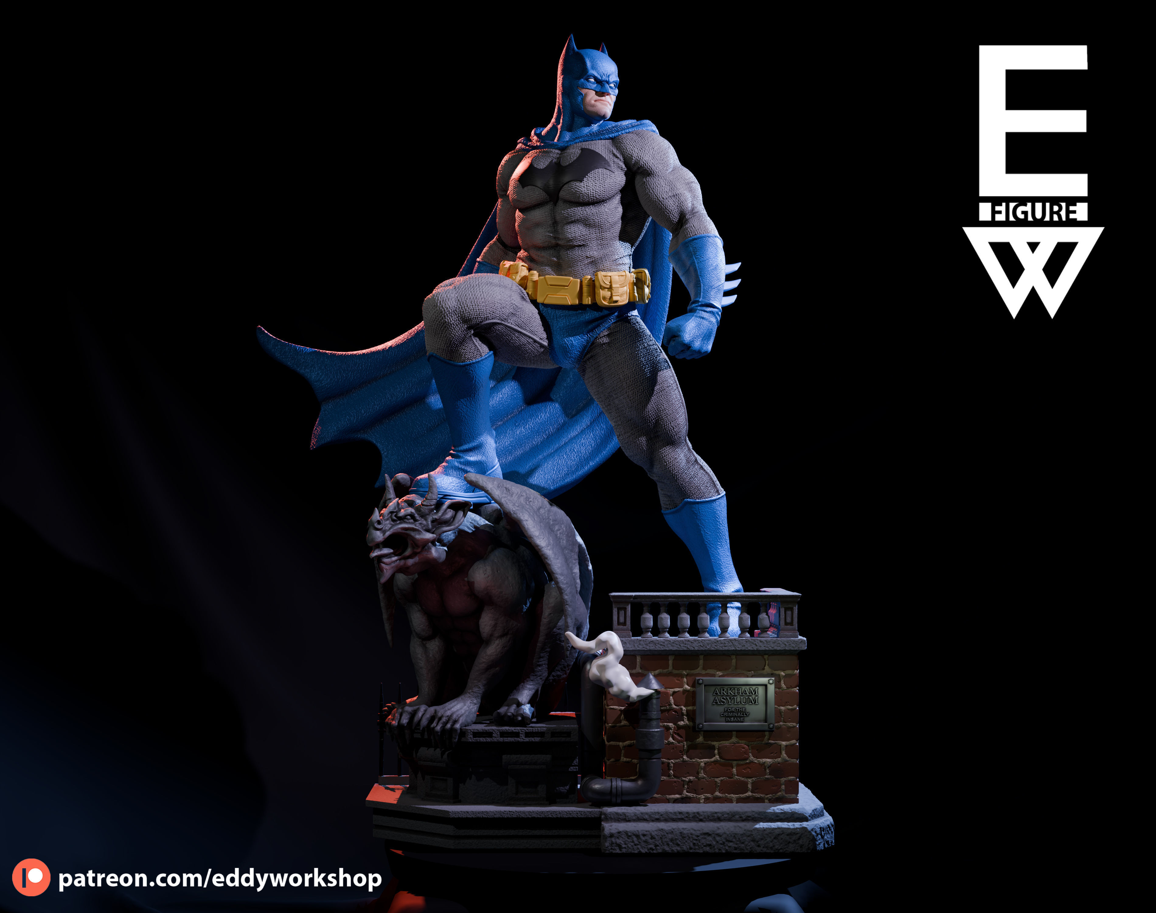 Batman - 3D STL READY TO PRINT 3D print model_3