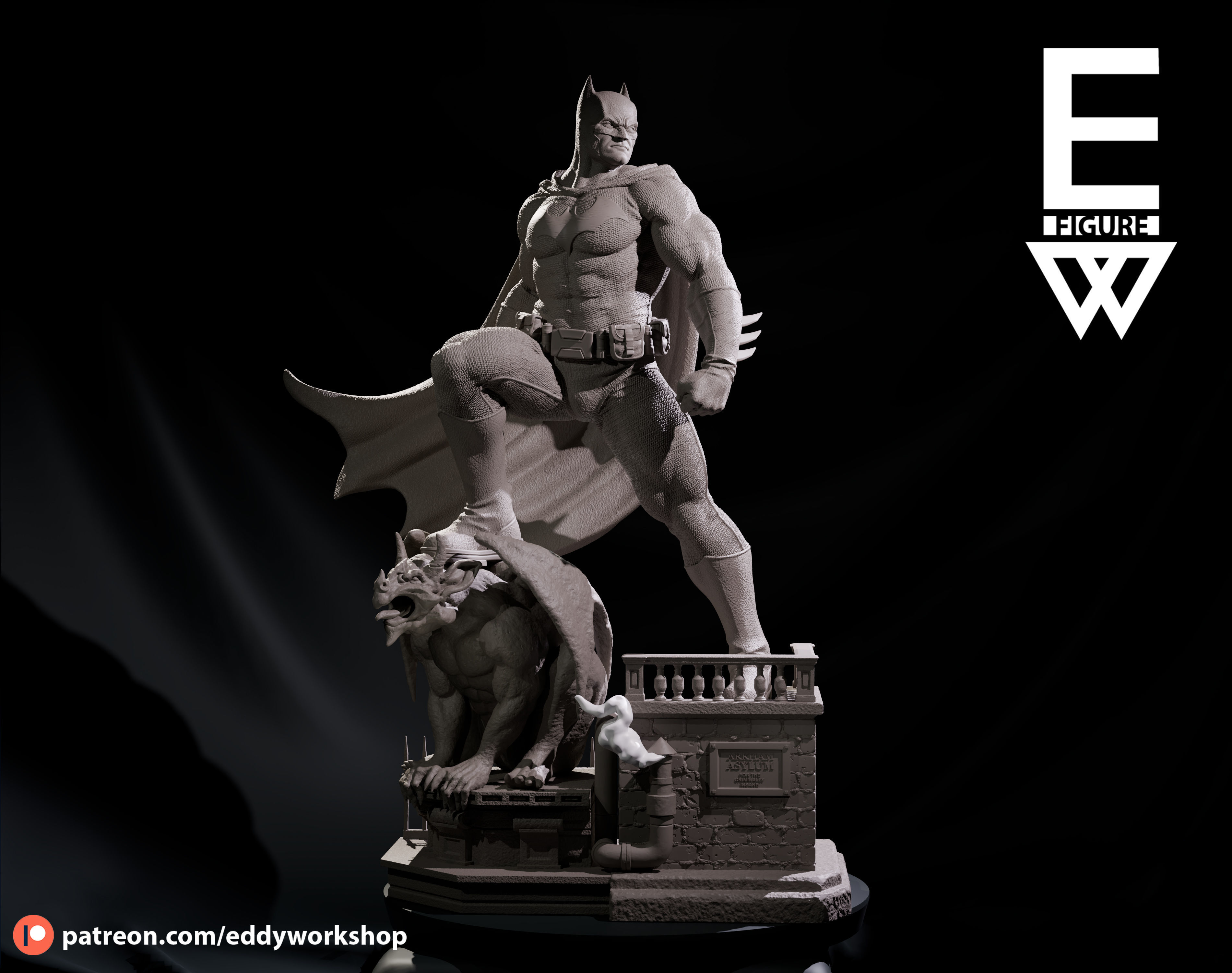 Batman - 3D STL READY TO PRINT 3D print model_11
