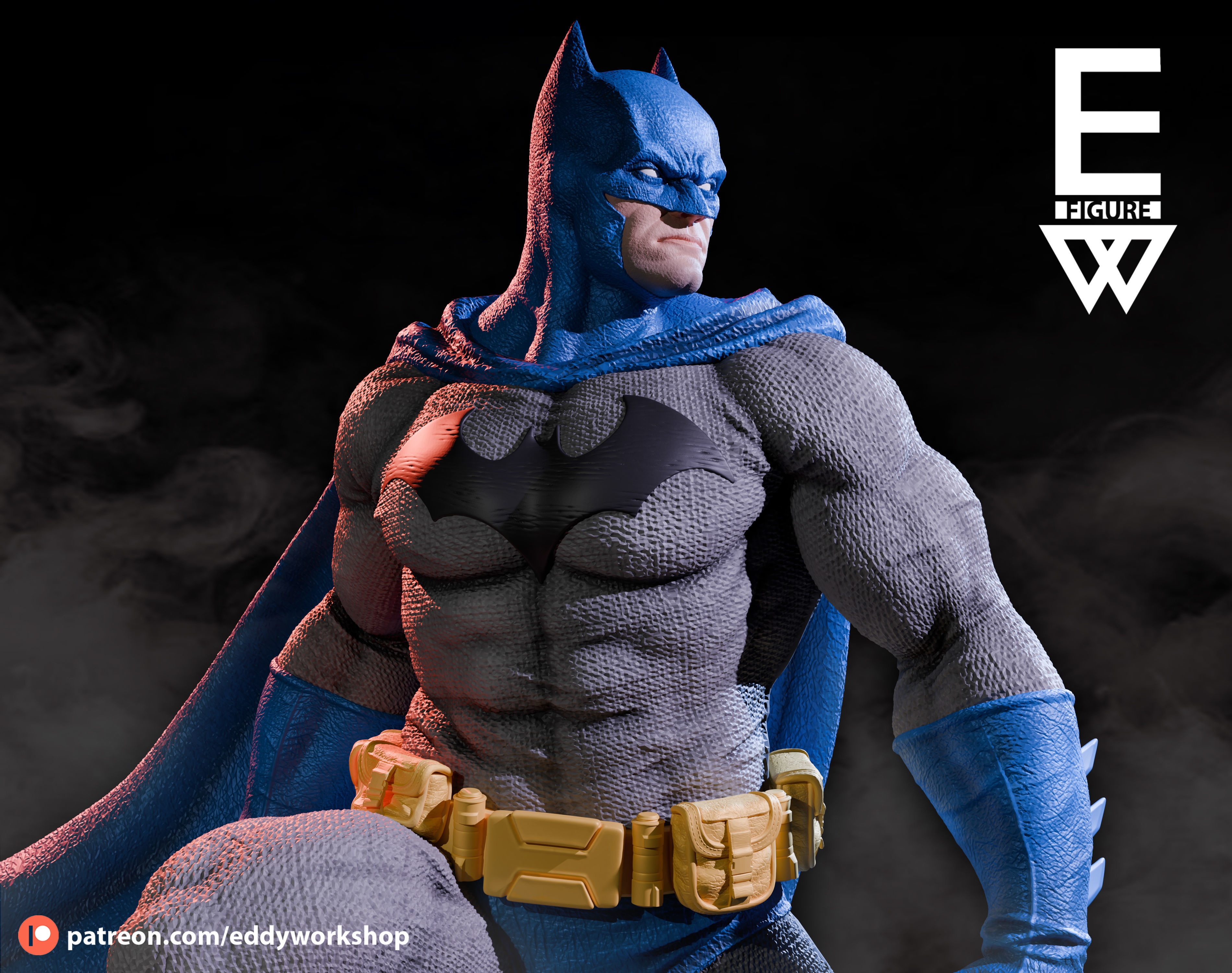 Batman - 3D STL READY TO PRINT 3D print model_9