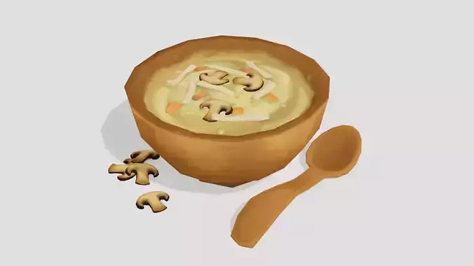 Chicken Soup - Hand Painted