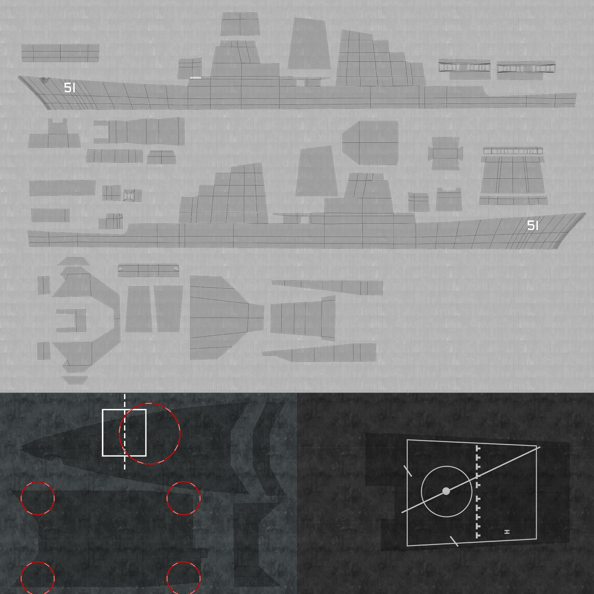 USS Arleigh Burke 3D model_16