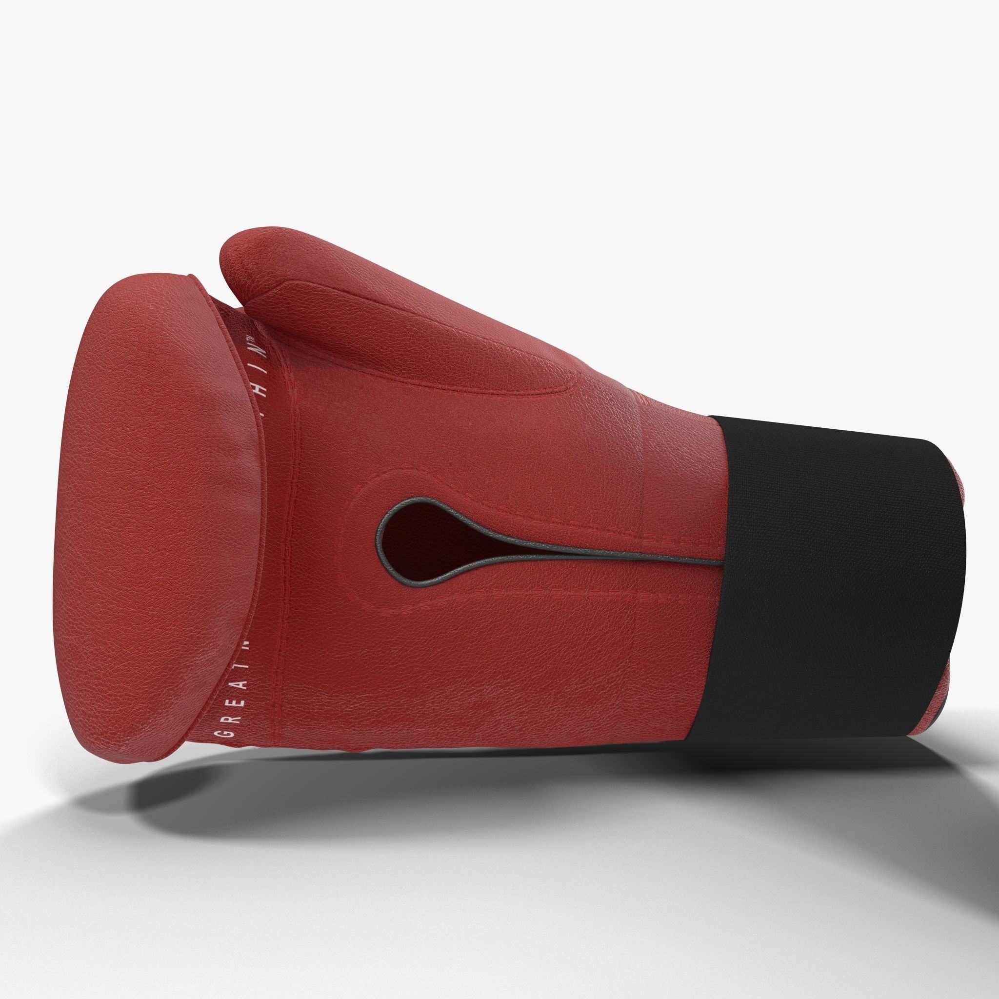 Everlast Boxing Gloves Low-poly 3D model_6