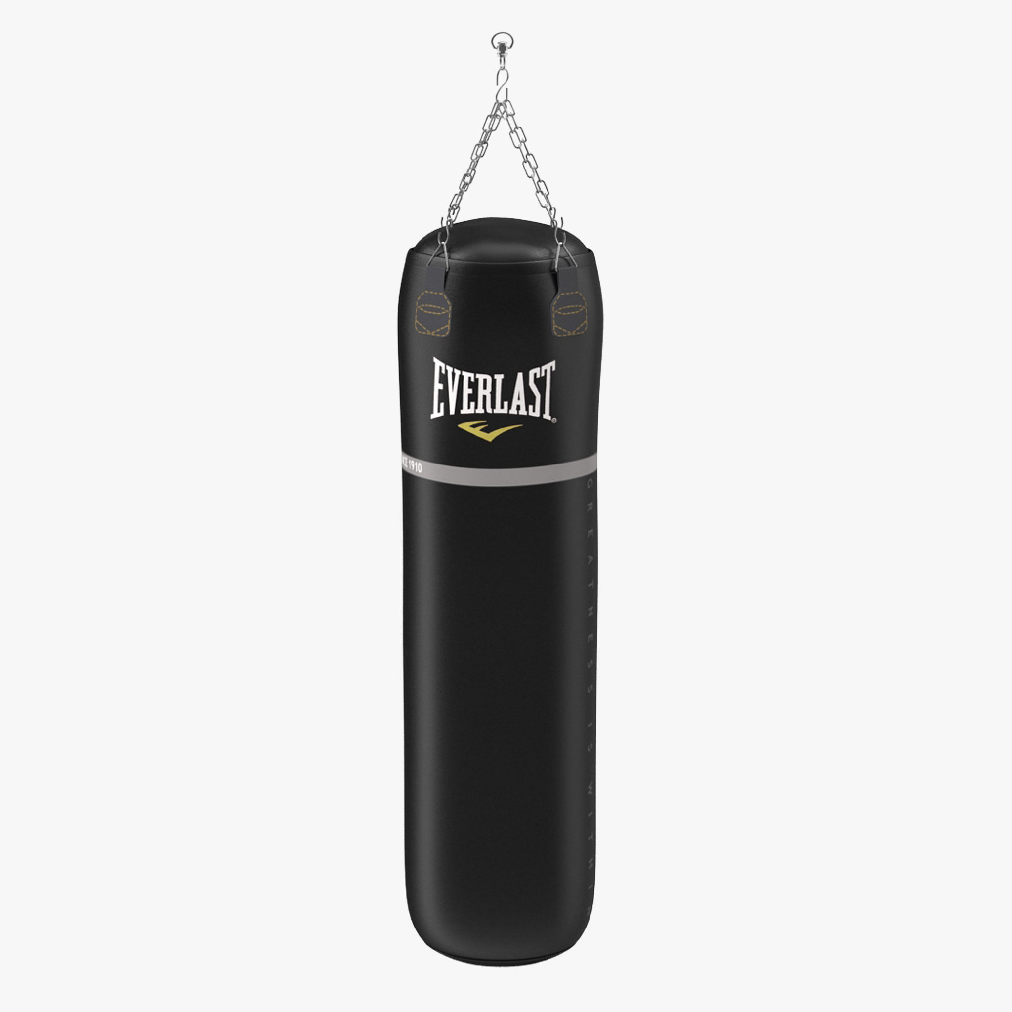 Everlast Super Leather Heavy Punching Bag Low-poly 3D model_24