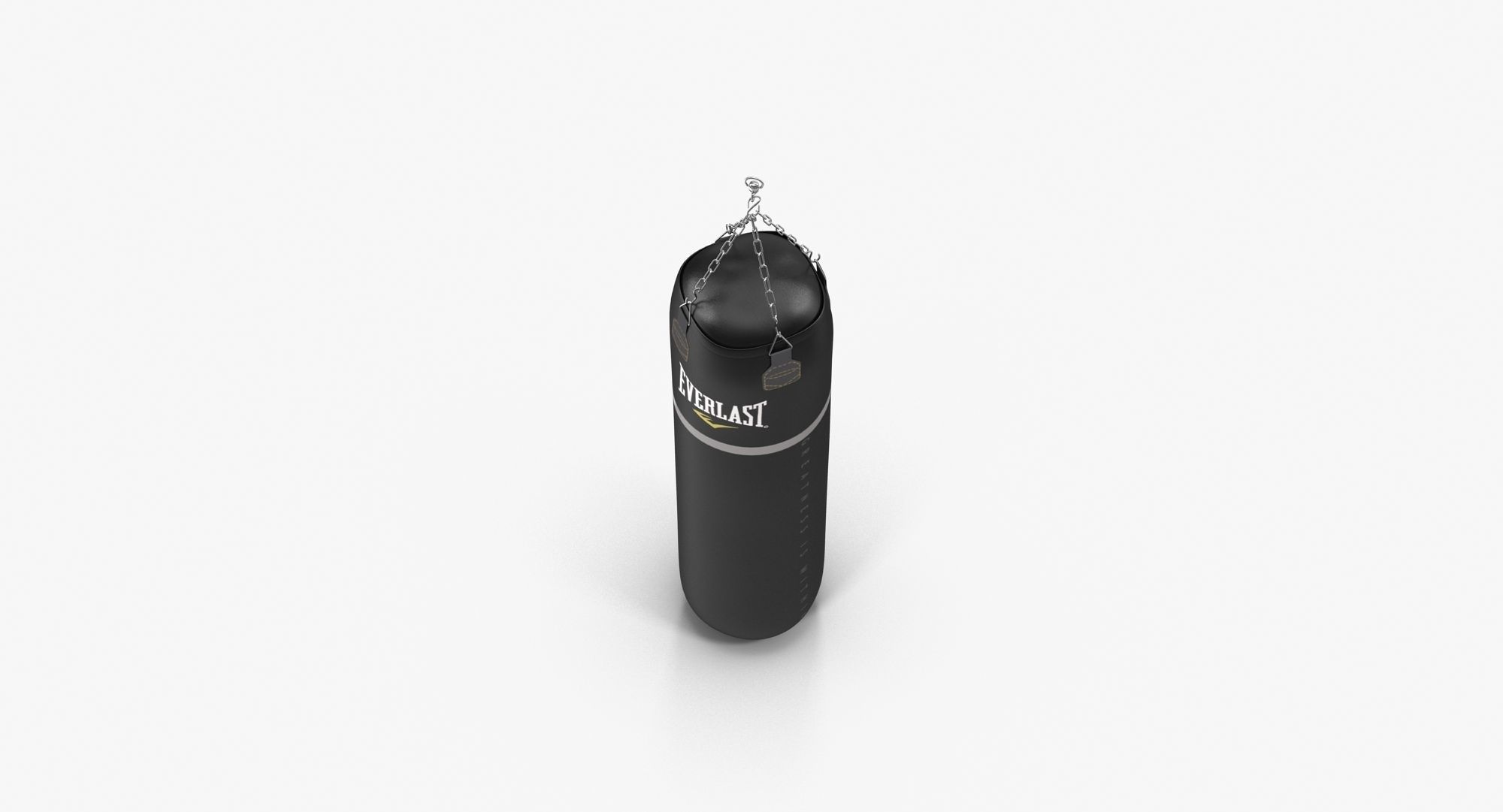 Everlast Super Leather Heavy Punching Bag Low-poly 3D model_12