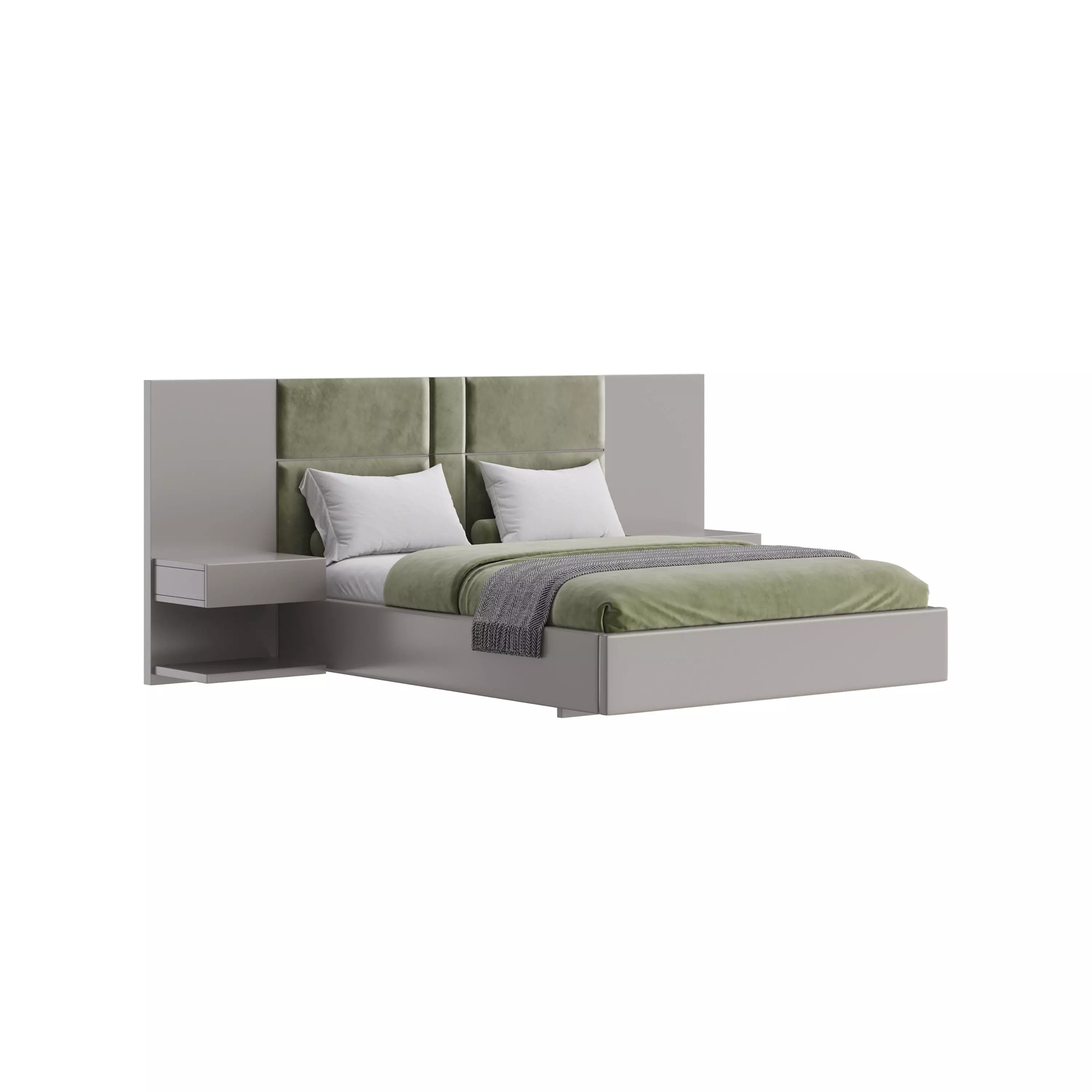 Brave II bed 3D model