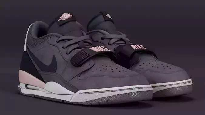 Air Jordan Legacy 312 Low Gunsmoke Coral Stardust