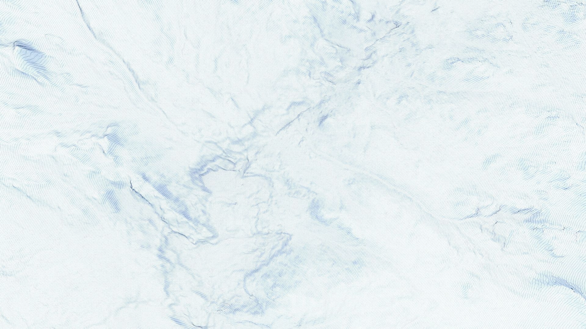 Mountain valley 3D model_17