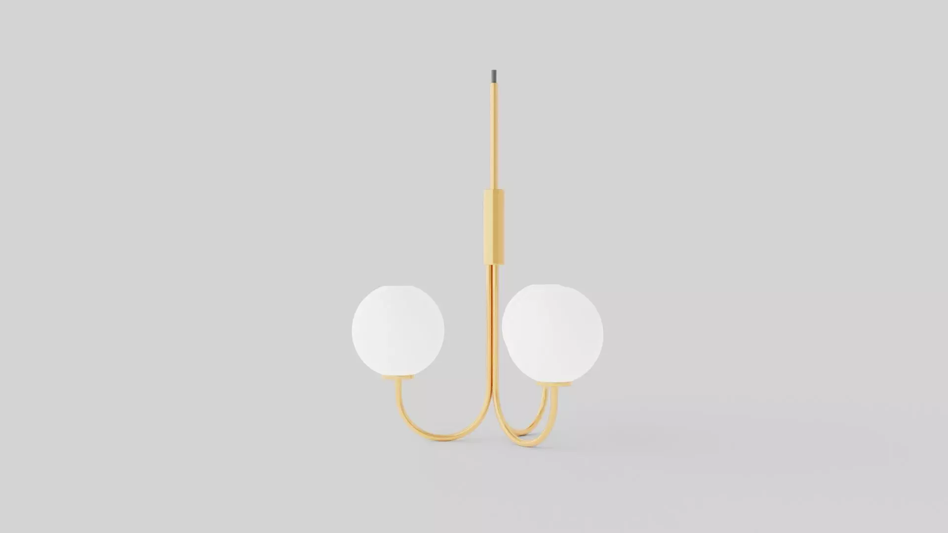 Pendulum Ballon Low-poly 3D model_0
