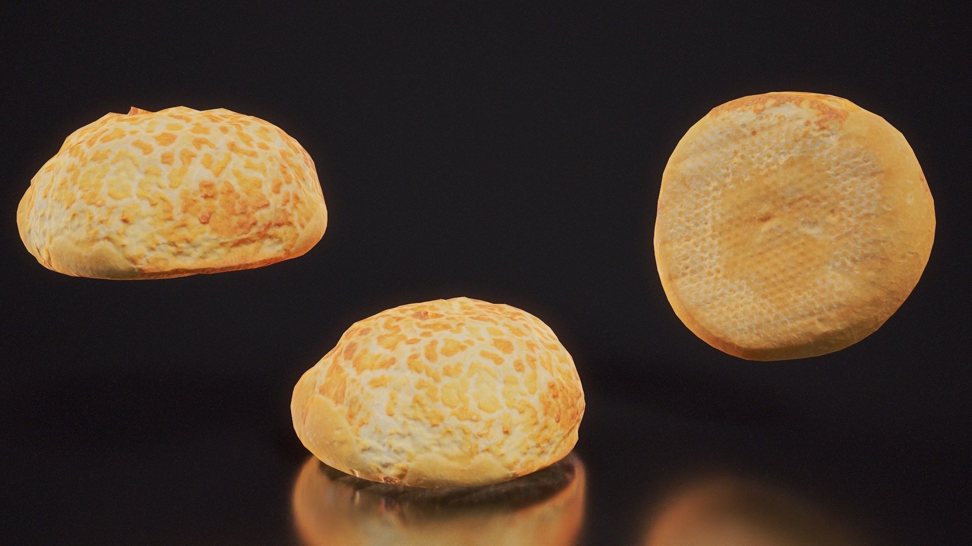 Tiger Pistolet Low-poly 3D model_9