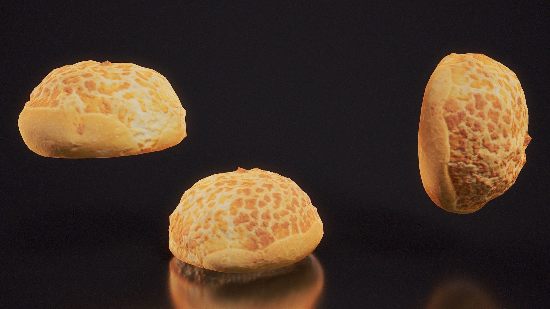 Tiger Pistolet Low-poly 3D model_5