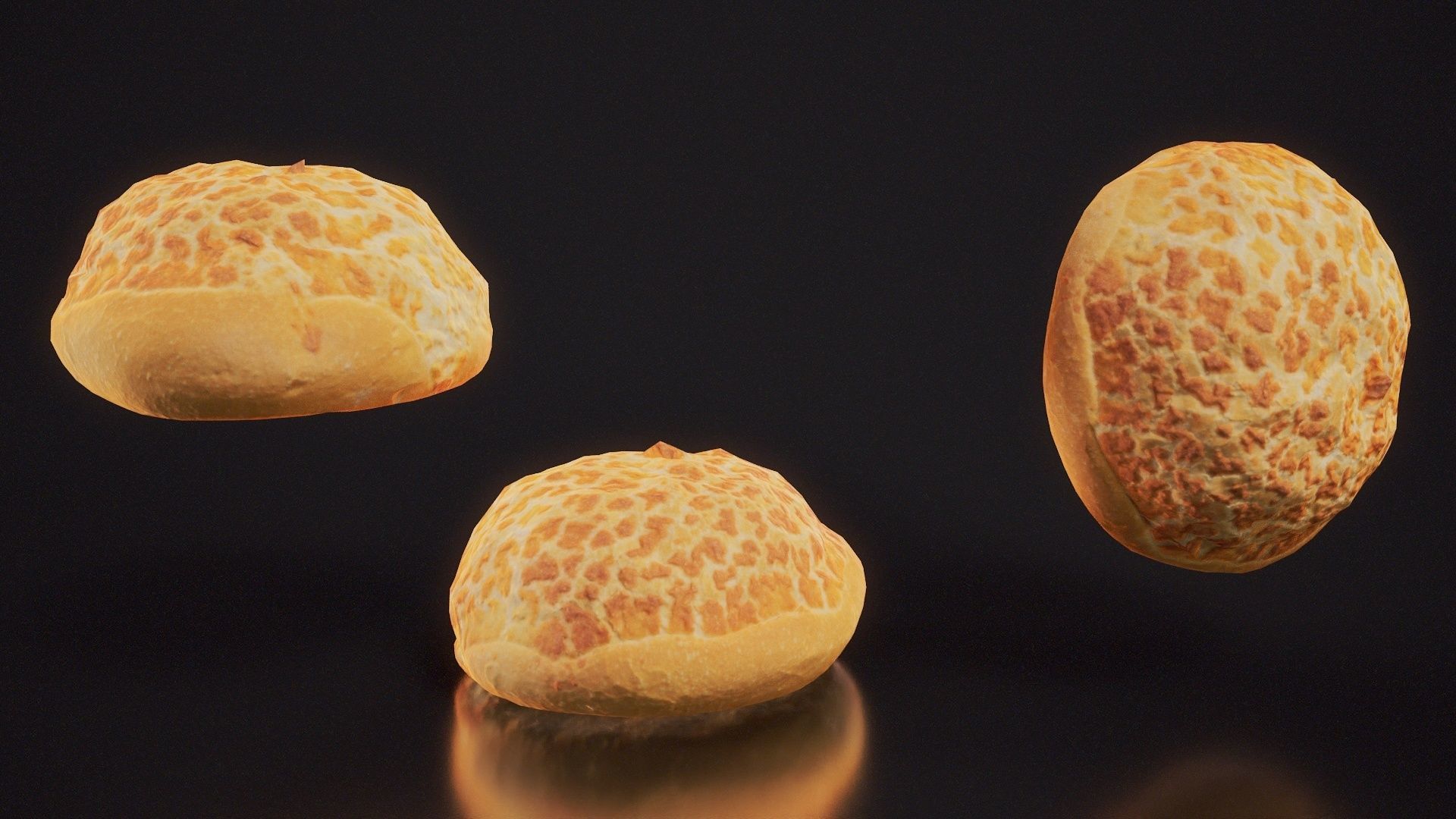 Tiger Pistolet Low-poly 3D model_4