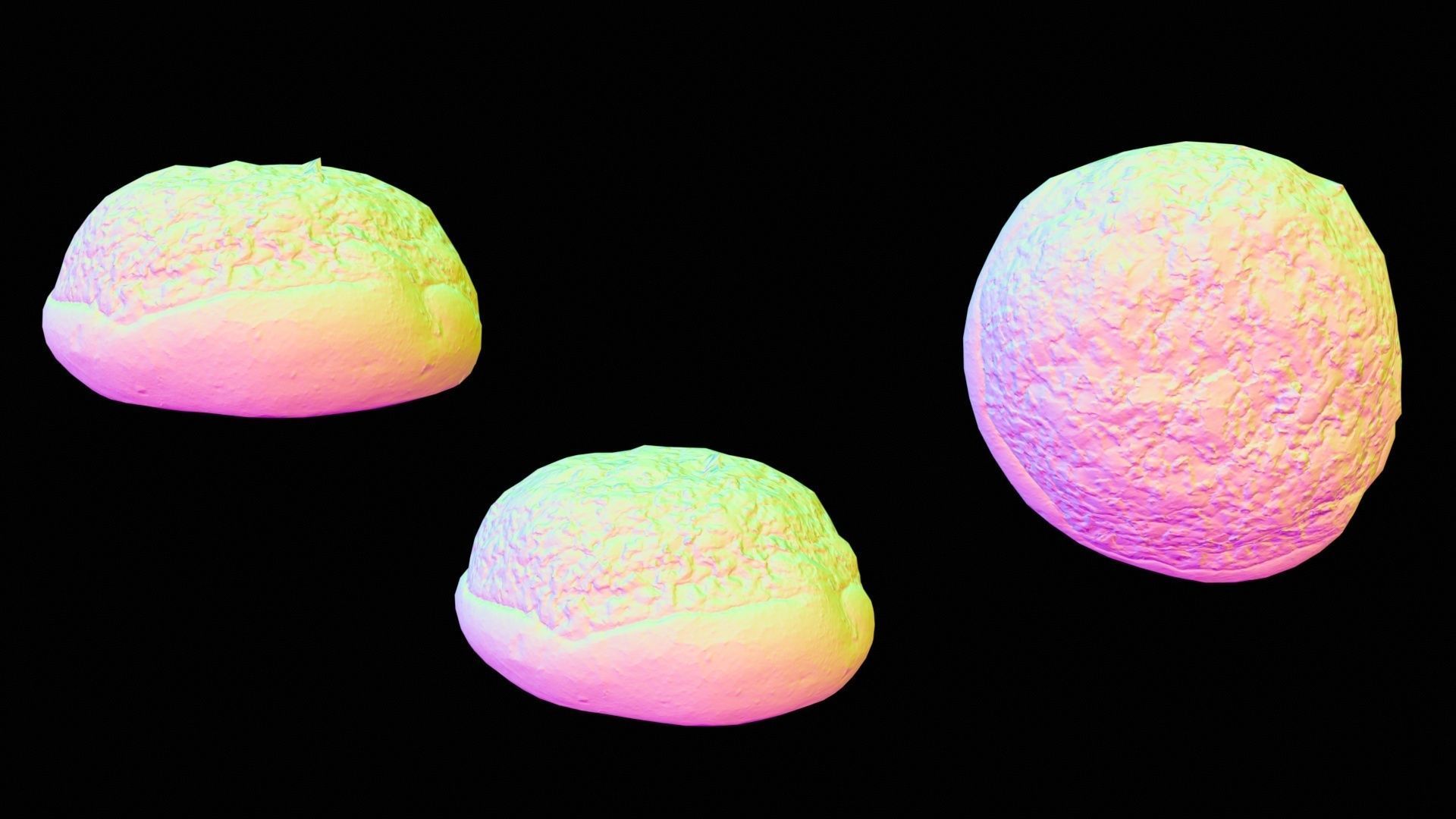 Tiger Pistolet Low-poly 3D model_14