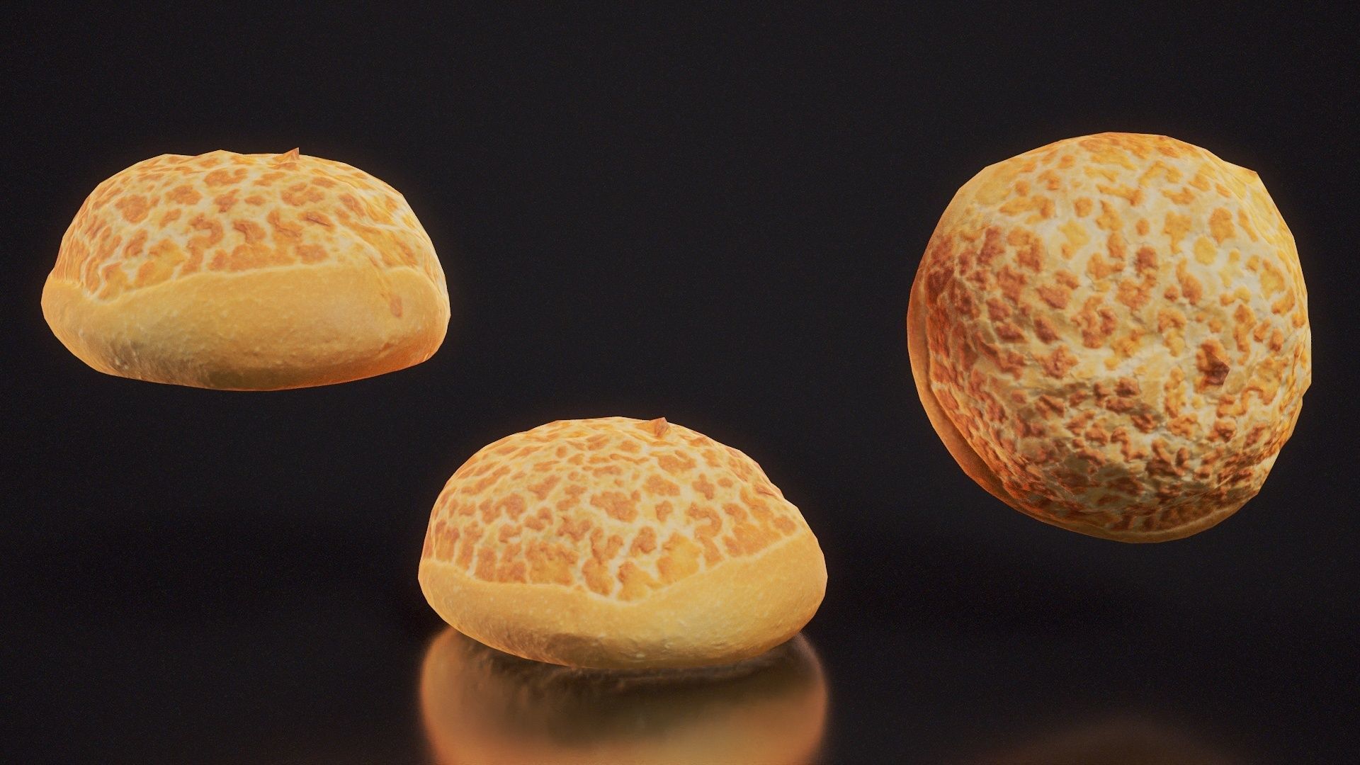 Tiger Pistolet Low-poly 3D model_2