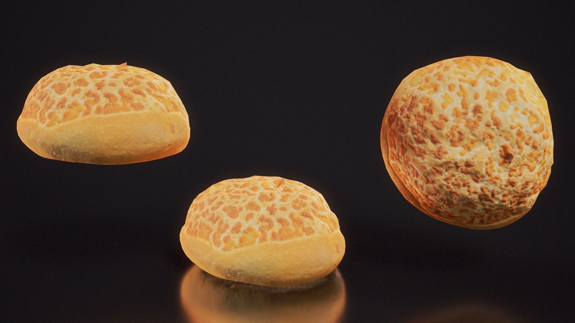 Tiger Pistolet Low-poly 3D model_1