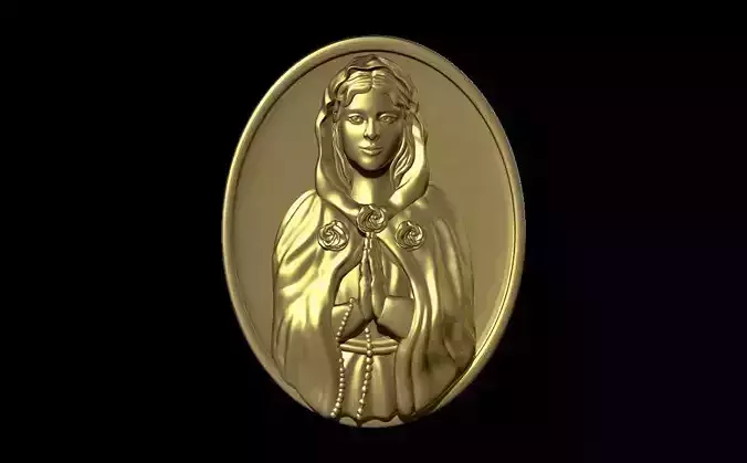 Mystical Rose pendant