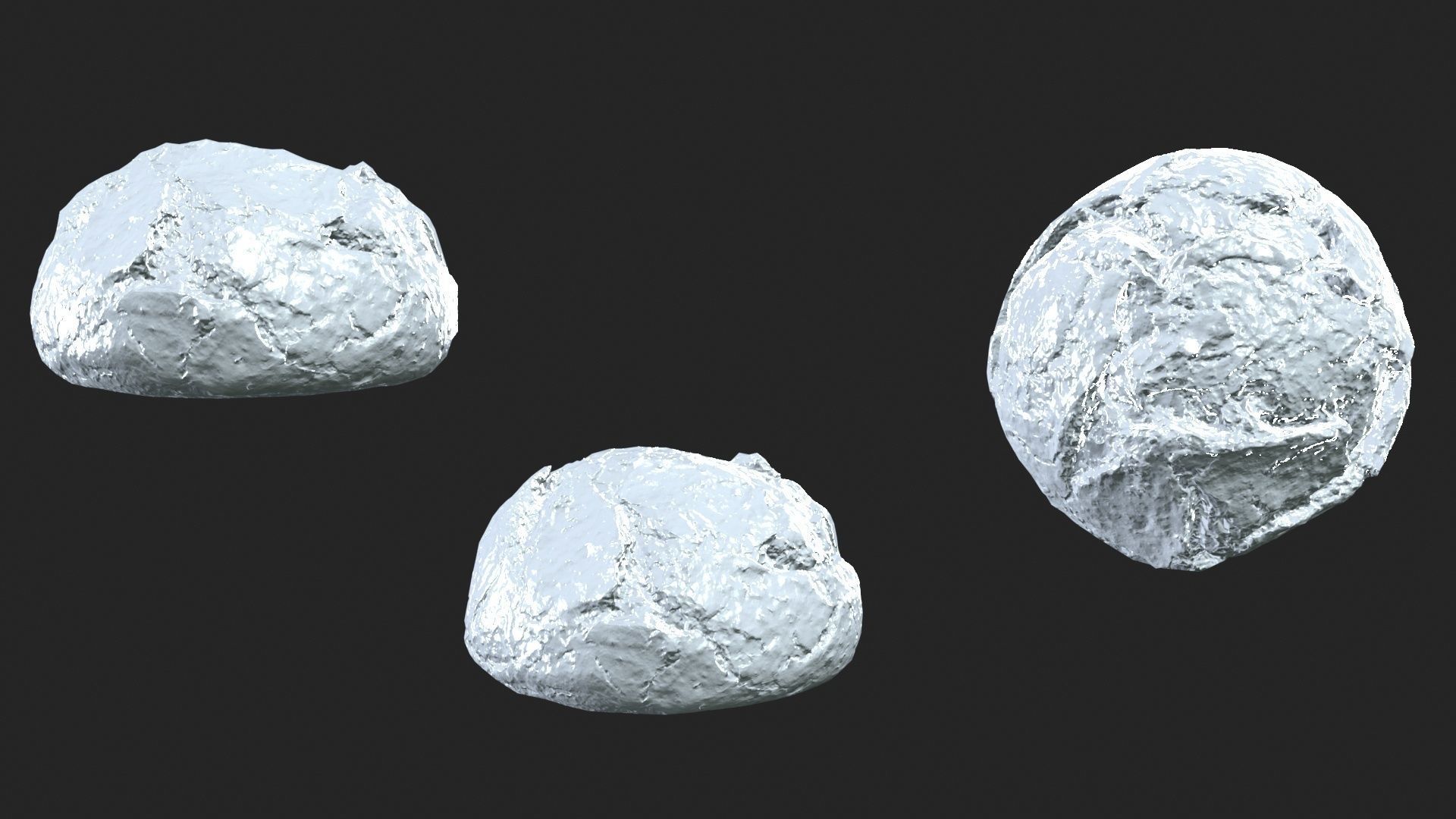 Sour Dough Pistolet Low-poly 3D model_13