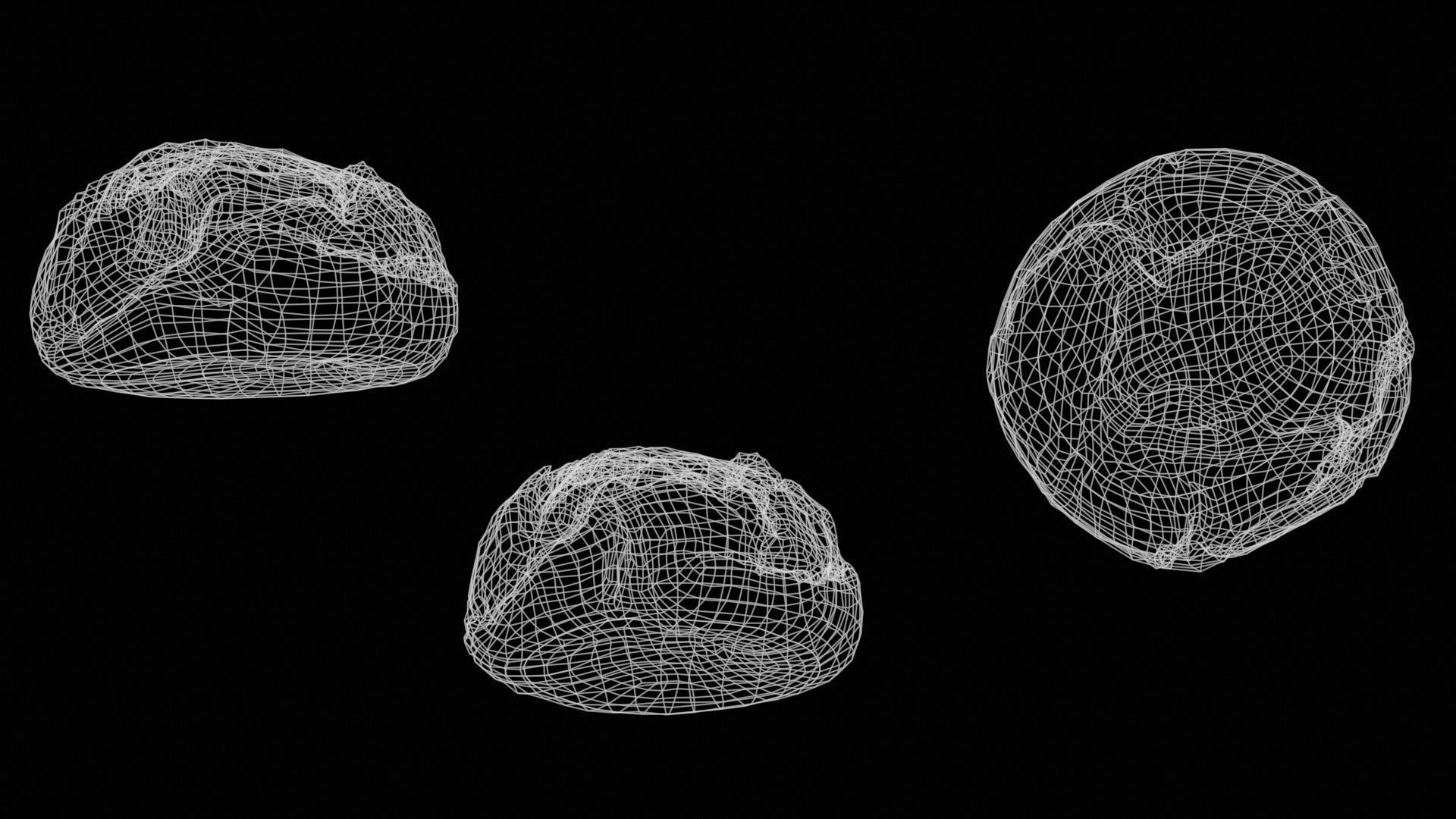 Sour Dough Pistolet Low-poly 3D model_15