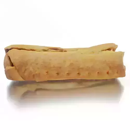 Saussage Roll Low-poly 3D model