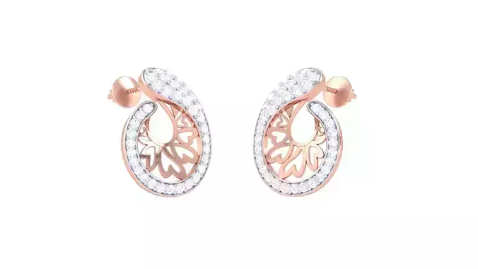 GemStone Diamond Light weight earring 48