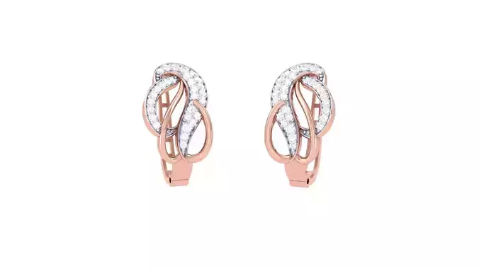 GemStone Diamond Light weight earring 47