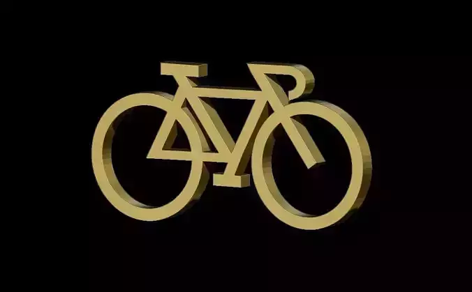 Stylized Bicycle