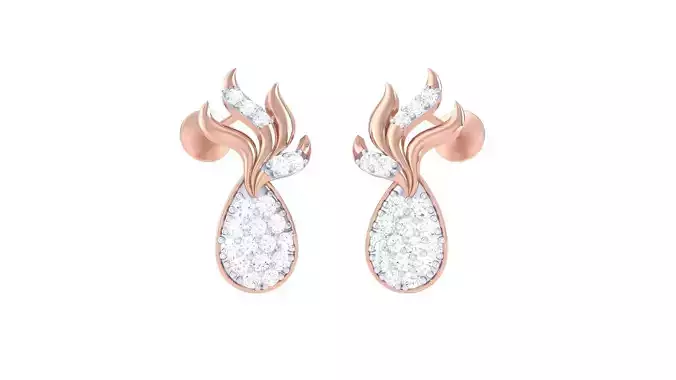 GemStone Diamond Light weight earring 43