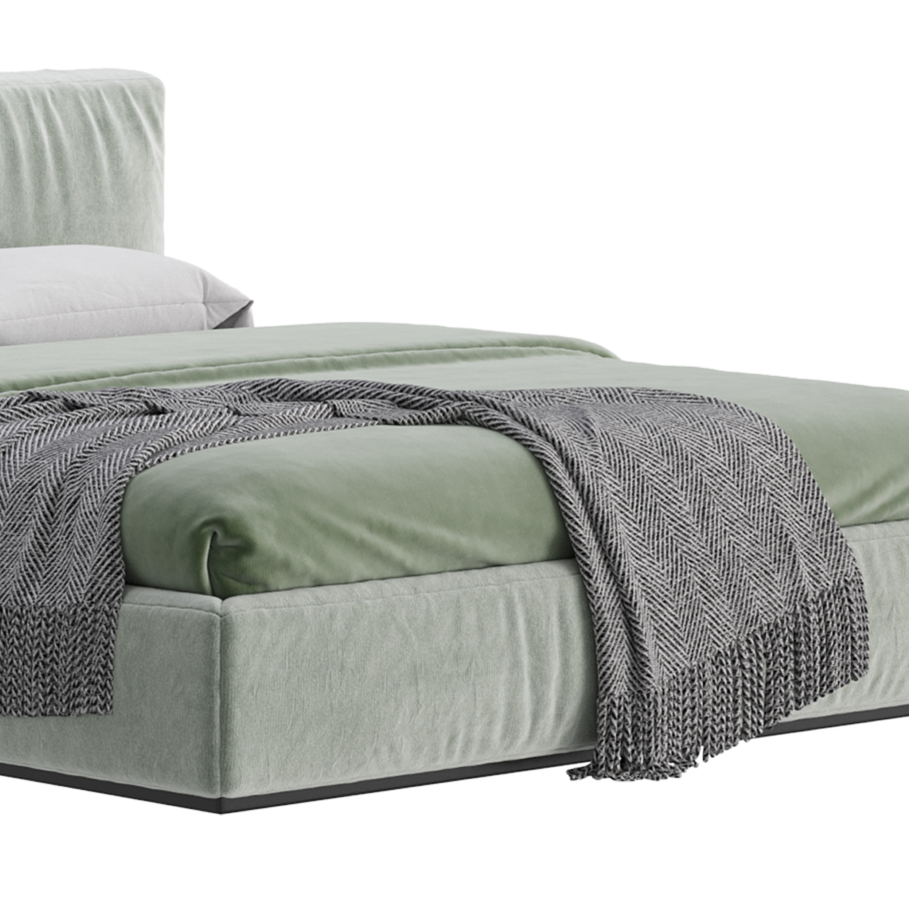 BRICK bed 3D model_9