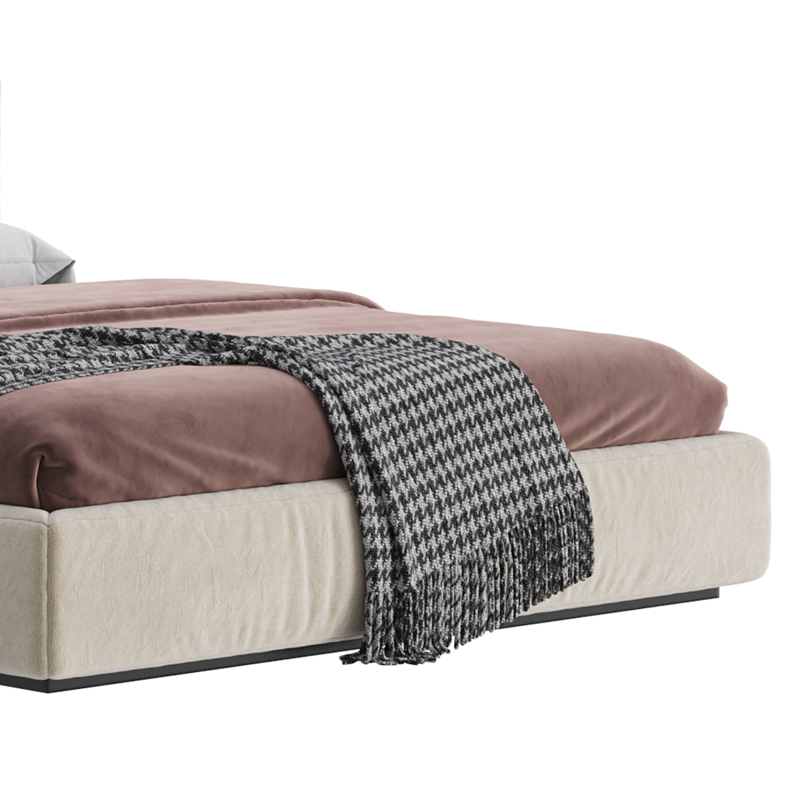 BRICK bed 3D model_11