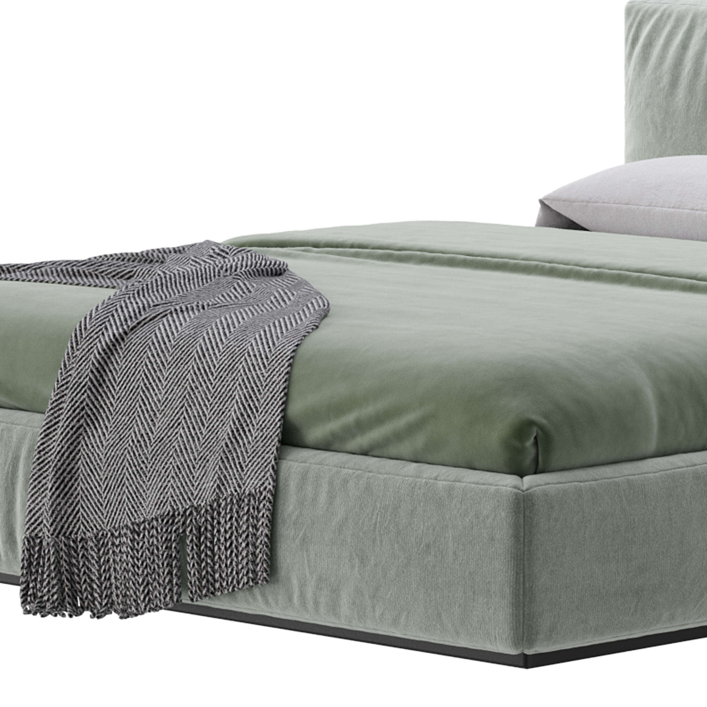 BRICK bed 3D model_5