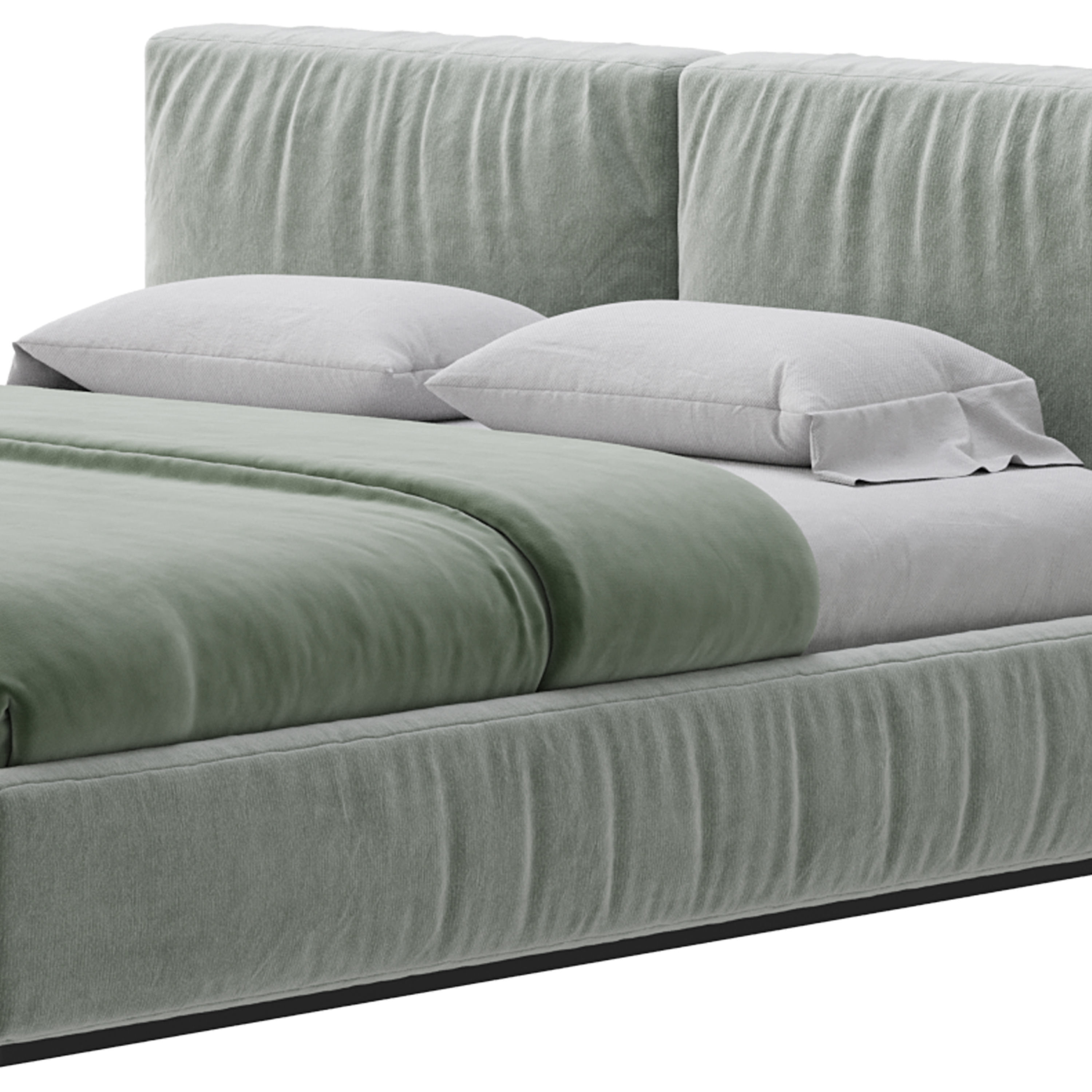 BRICK bed 3D model_4