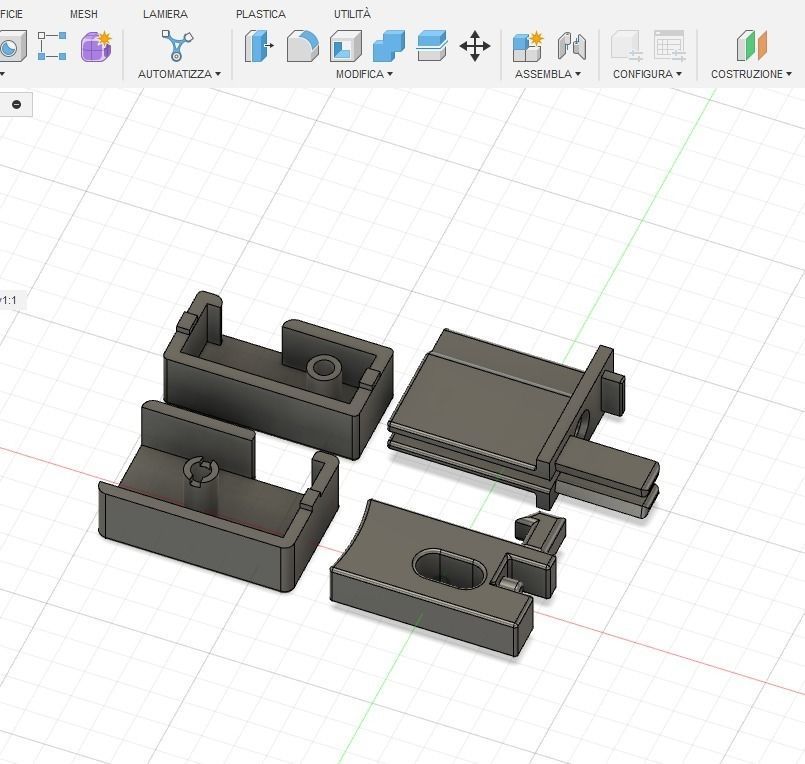 Ricambio-Camper chiusure scuranti Free 3D print model_1