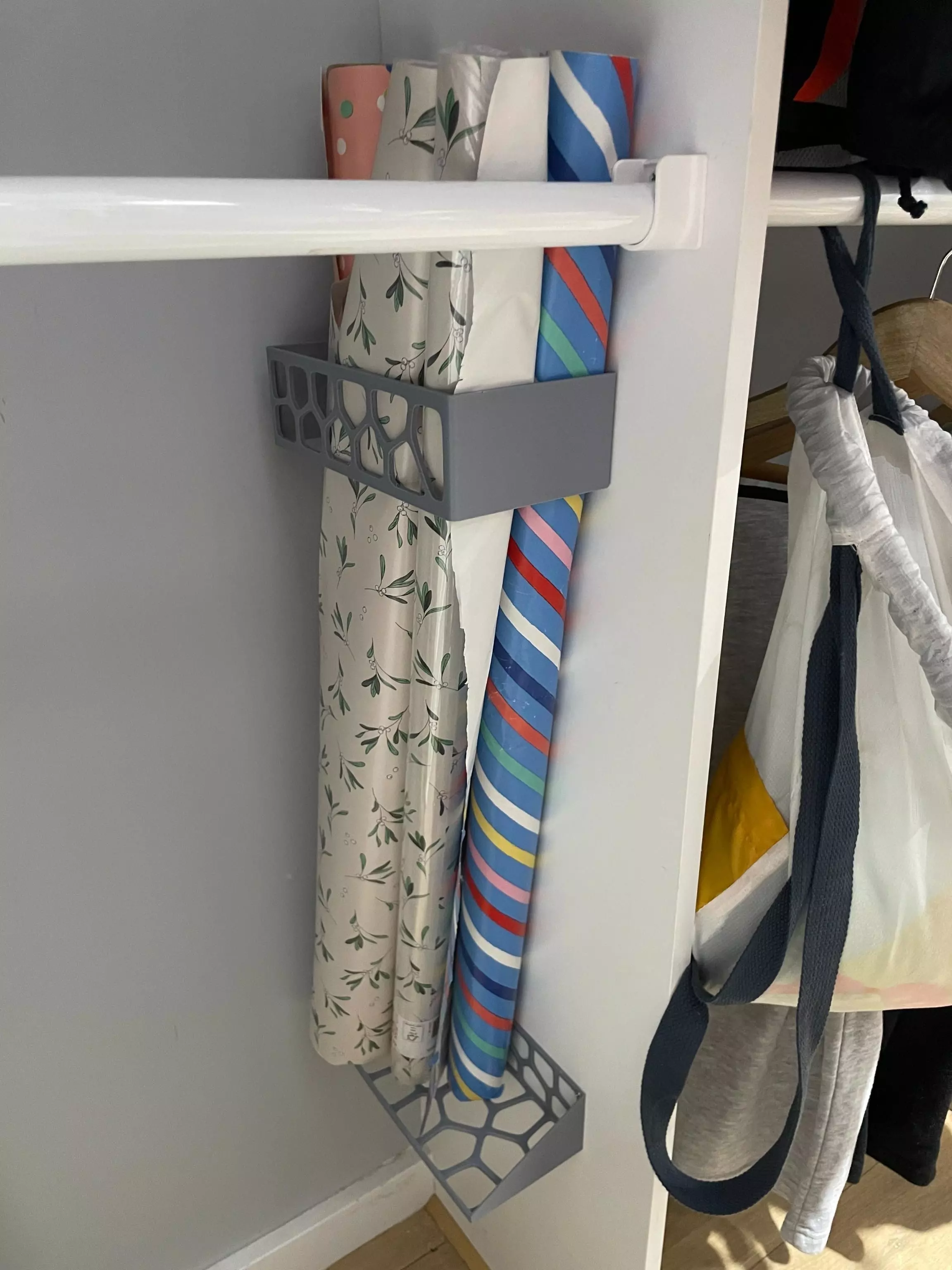 Christmas Paper Storage Rack 3D print model_0