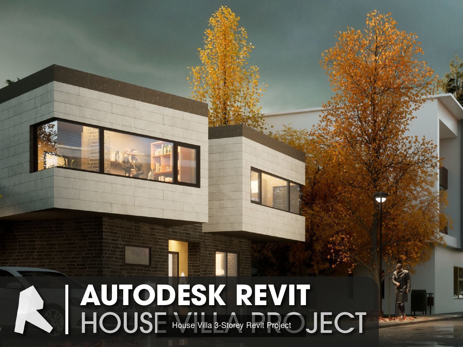 Revit Projects Collection Apartment-Museum-High School-Villa _4