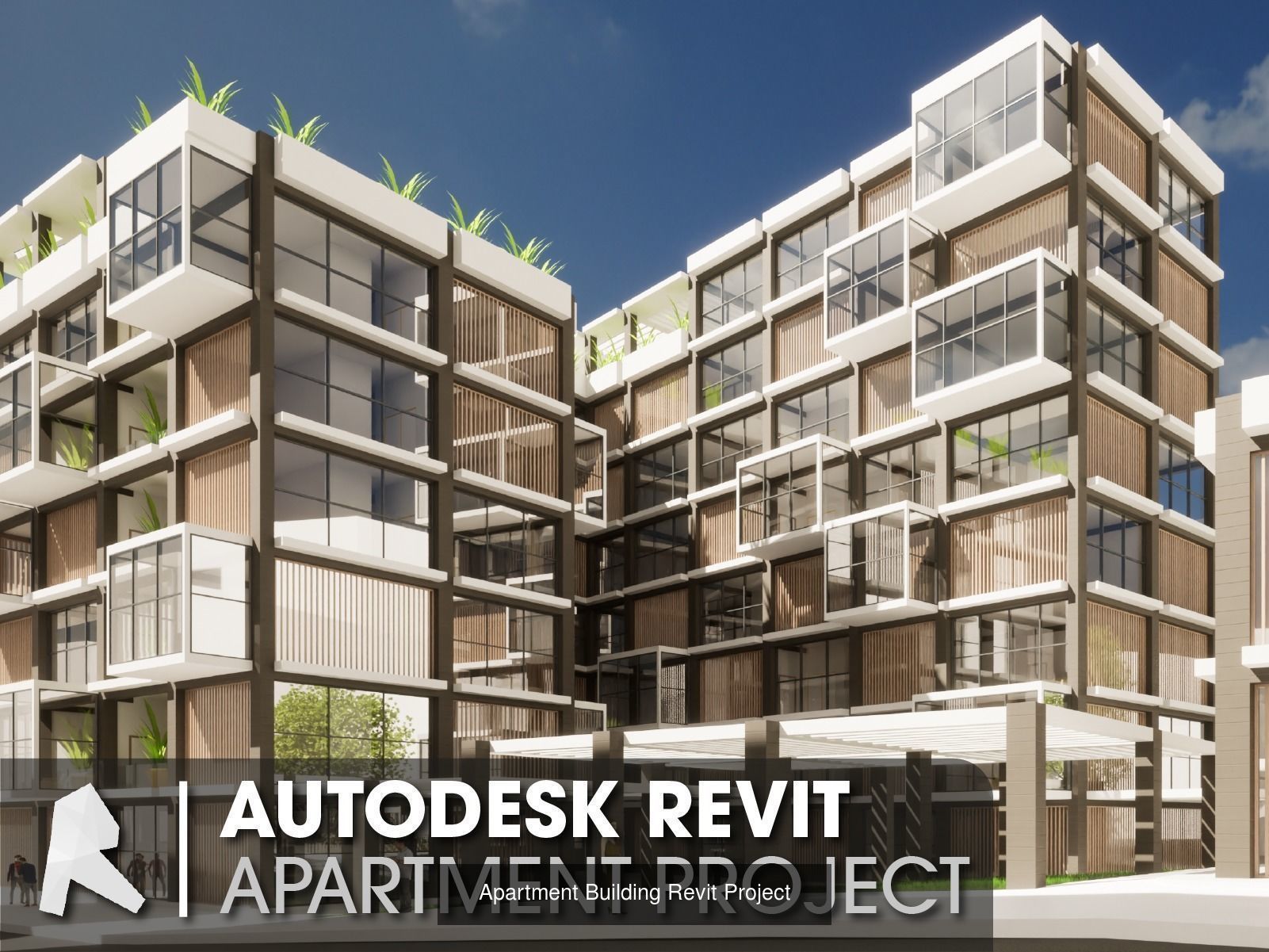 Revit Projects Collection Apartment-Museum-High School-Villa _2