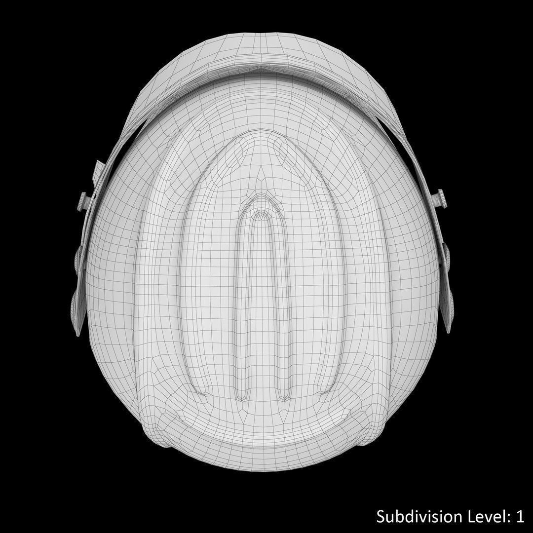 Simpson Diamondback White Low-poly 3D model_14