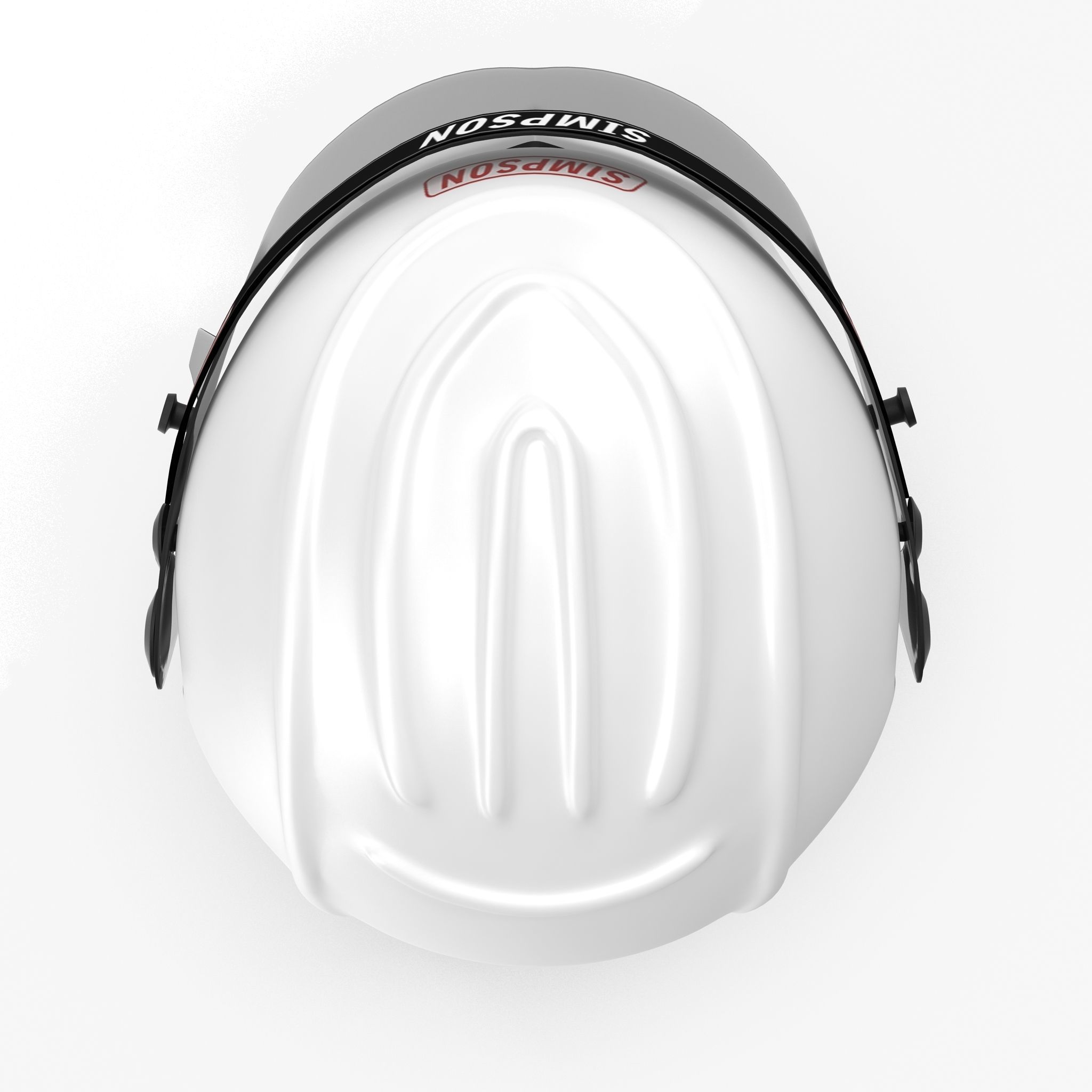 Simpson Diamondback White Low-poly 3D model_12