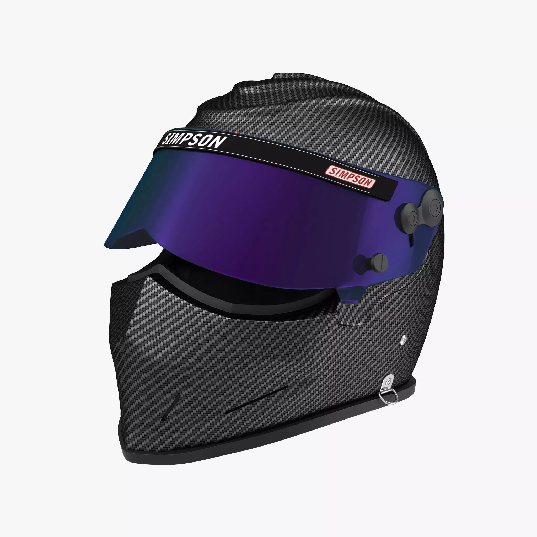 Simpson Diamondback Carbon Low-poly 3D model_0