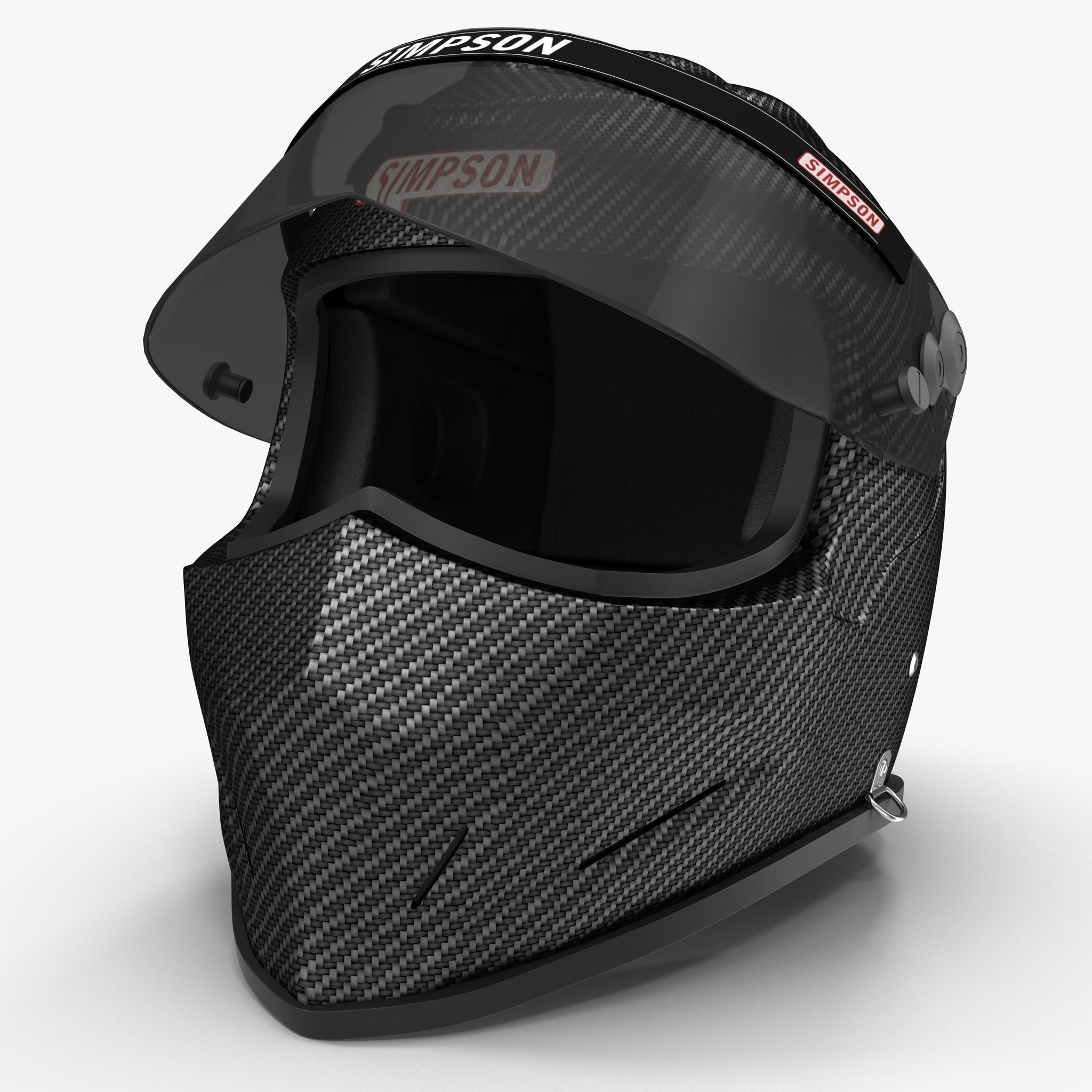 Simpson Diamondback Carbon Low-poly 3D model_15