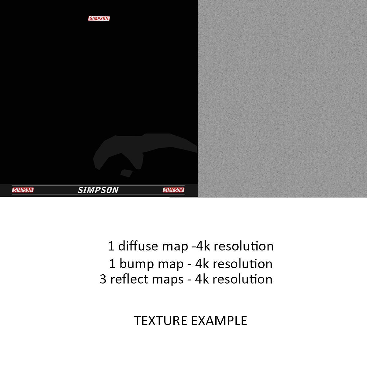 Simpson Diamondback Carbon Low-poly 3D model_20