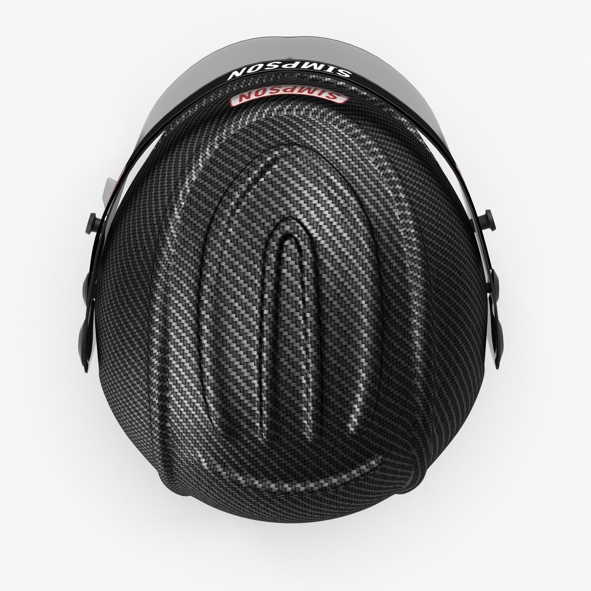 Simpson Diamondback Carbon Low-poly 3D model_12