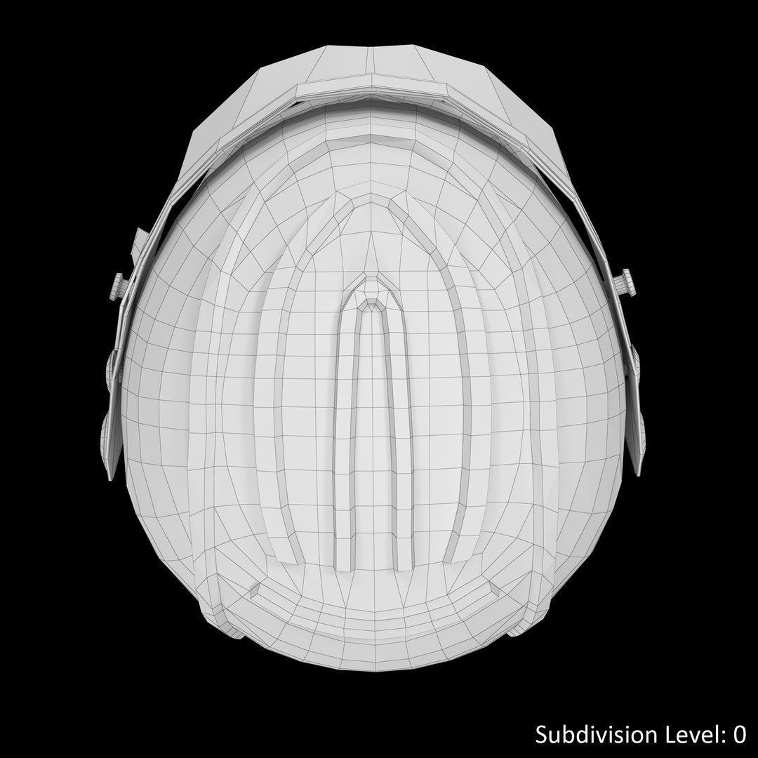 Simpson Diamondback Carbon Low-poly 3D model_13