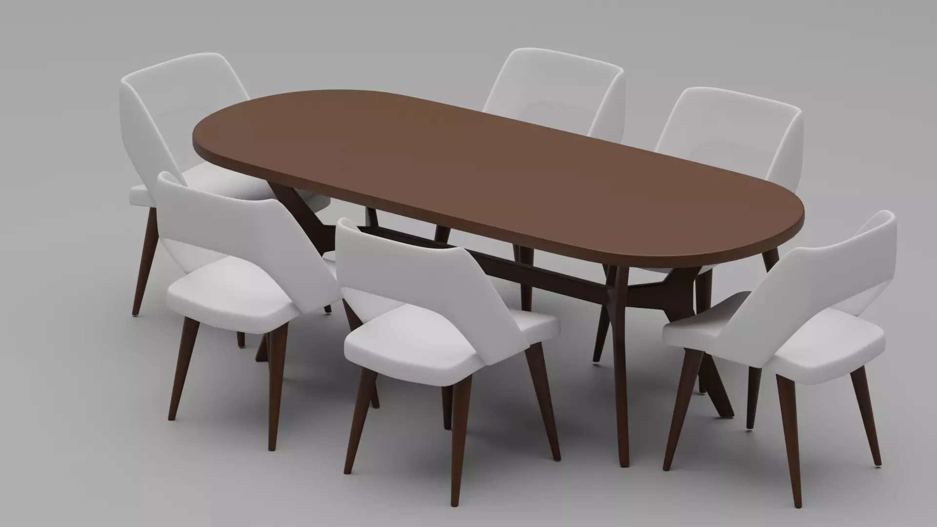 dining table 3D model_0