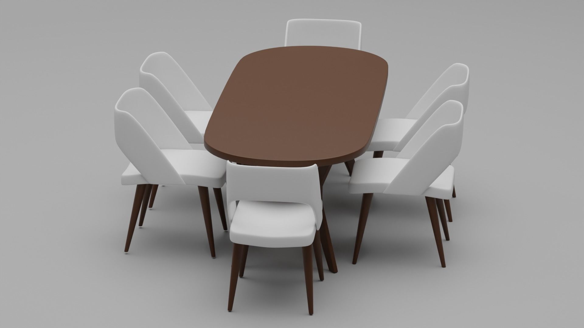 dining table 3D model_2