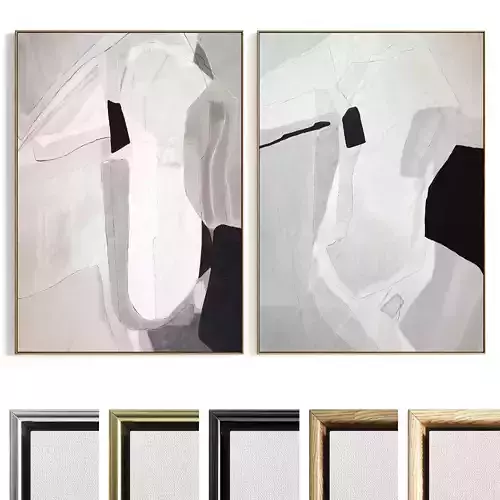 Plaster Two Photo Frame 488