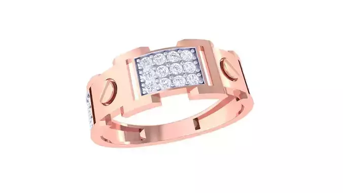 Mens gemstone diamond men Ring with details images 46